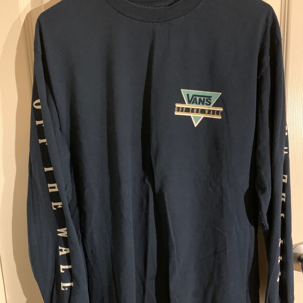 Vans off the wall long sleeve T shirt mens